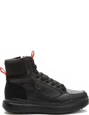 GRUNBERG apsildāmi zābaki vīriešiem, Melna, Booties