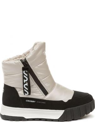 CROSBY apsildāmi zābaki meitenēm, Balta, Booties