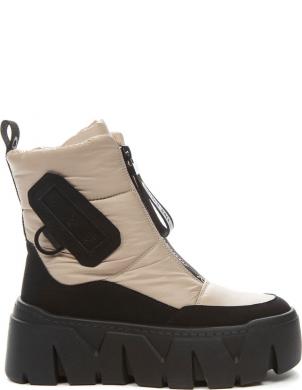 KEDDO apsildāmi zābaki meitenēm, Krēmīga/Smilšu, Booties