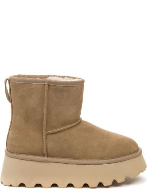 KEDDO apsildāmi zābaki sievietēm, Krēmīga/Smilšu, Booties