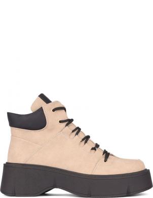 BETSY apsildāmi zābaki sievietēm, Krēmīga/Smilšu, Booties