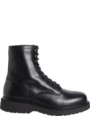 CALVIN KLEIN zābaki vīriešiem, Melna, Lace up boot