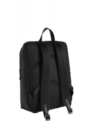 CALVIN KLEIN mugursoma vīriešiem, Melna, Essential squared backpack