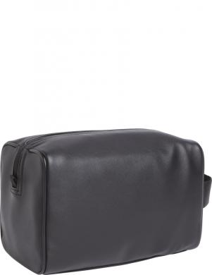 CALVIN KLEIN JEANS kosmētika vīriešiem, Melna, Monogram soft dopp beuty case