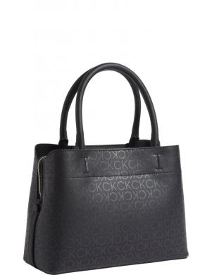 CALVIN KLEIN rokassomiņa sievietēm, Melna, Business medium tote