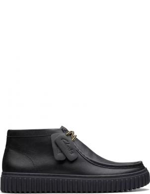 CLARKS zābaki vīriešiem, Melna, Torhill booties