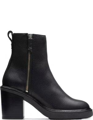CLARKS zābaki sievietēm, Melna, Cassiano booties