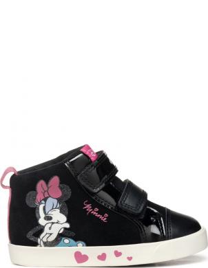 GEOX zābaki meitenēm, Melna, Kilwi booties
