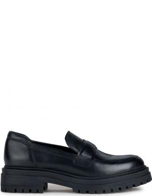 GEOX kurpes sievietēm, Melna, Iridea loafers