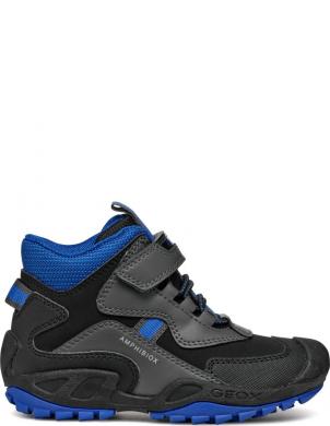 GEOX zābaki zēniem, Pelēka, New savage booties