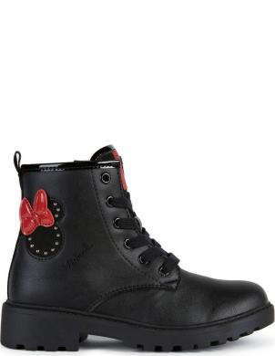 GEOX zābaki meitenēm, Melna, Casey booties