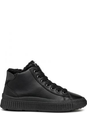 GEOX zābaki meitenēm, Melna, Laquinny booties