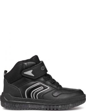 GEOX zābaki zēniem, Melna, Buzzerlight booties