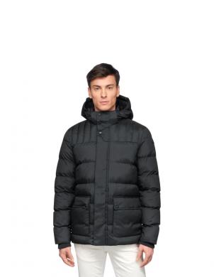 GEOX slaida jaka vīriešiem, Melna, Sandford jackets
