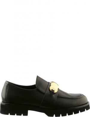 HOGL loafer stila apavi sievietēm, Melna, Alison loafers