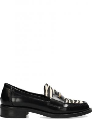 MEXX loafer stila apavi sievietēm, Melna, Pauline loafers