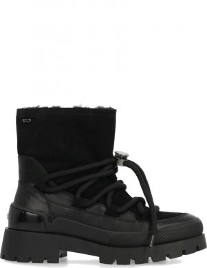 MEXX zābaki sievietēm, Melna, Pisana booties