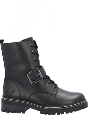 REMONTE zābaki sievietēm, Melna, Ladies mid height boots