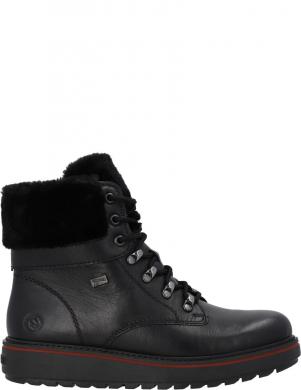 REMONTE zābaki sievietēm, Melna, Ladies mid height boots