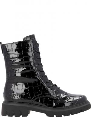 REMONTE zābaki sievietēm, Melna, Ladies mid height boots