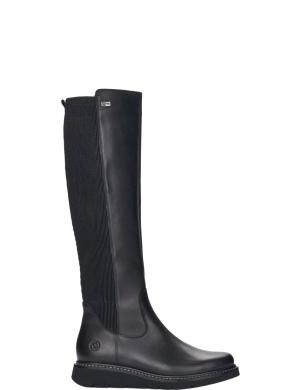 REMONTE garie zābaki sievietēm, Melna, Ladies' boots