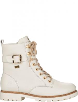 REMONTE zābaki sievietēm, Balta, Ladies mid height boots