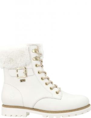 REMONTE zābaki sievietēm, Balta, Ladies mid height boots