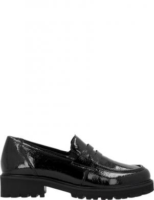 REMONTE loafer stila apavi sievietēm, Melna, Ladies shoes