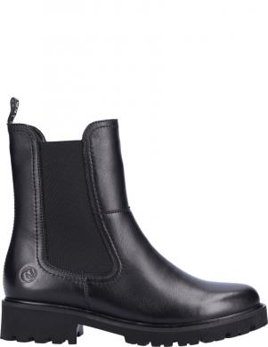 REMONTE zābaki sievietēm, Melna, Ladies mid height boots