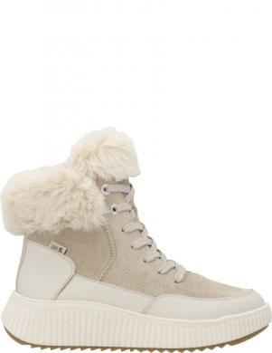 RIEKER EVOLUTION zābaki sievietēm, Krēmīga/Smilšu, Ladies mid height boots
