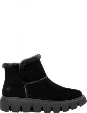 RIEKER EVOLUTION zābaki sievietēm, Melna, Ladies mid height boots