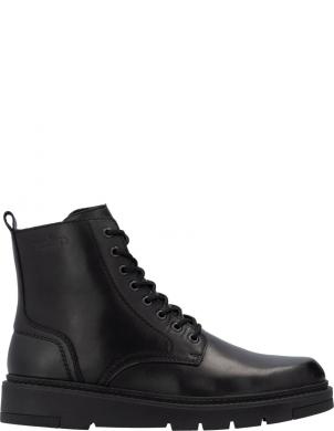 RIEKER zābaki vīriešiem, Melna, Men's boots