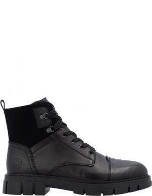 RIEKER zābaki vīriešiem, Melna, Men's boots