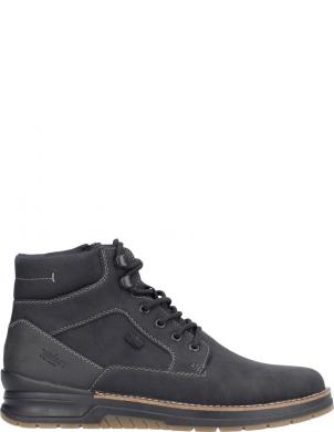 RIEKER zābaki vīriešiem, Melna, Men's boots