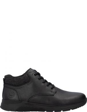RIEKER zābaki vīriešiem, Melna, Mens short boots