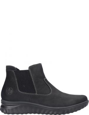 RIEKER zābaki sievietēm, Melna, Ladies mid height boots