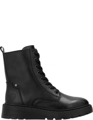 RIEKER zābaki sievietēm, Melna, Ladies mid height boots