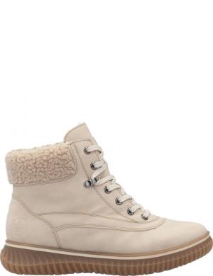 RIEKER zābaki sievietēm, Krēmīga/Smilšu, Ladies mid height boots