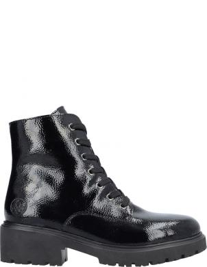 RIEKER zābaki sievietēm, Melna, Ladies mid height boots