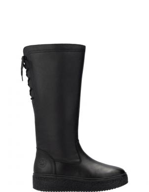 RIEKER garie zābaki sievietēm, Melna, Ladies' boots