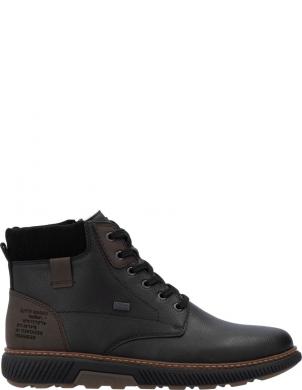 RIEKER zābaki vīriešiem, Melna, Men's boots