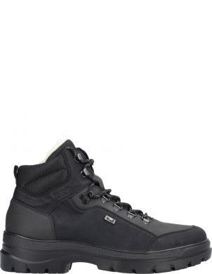 RIEKER zābaki vīriešiem, Melna, Men's boots