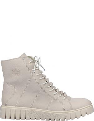 RIEKER zābaki sievietēm, Krēmīga/Smilšu, Ladies mid height boots