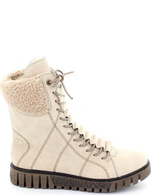 RIEKER zābaki sievietēm, Krēmīga/Smilšu, Ladies mid height boots