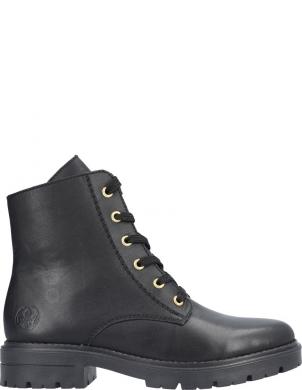 RIEKER zābaki sievietēm, Melna, Ladies mid height boots