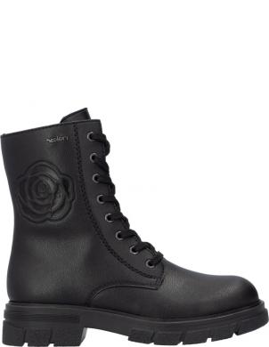RIEKER zābaki sievietēm, Melna, Ladies mid height boots