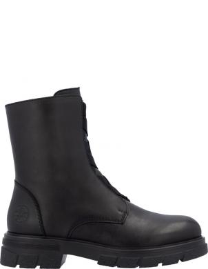 RIEKER zābaki sievietēm, Melna, Ladies mid height boots