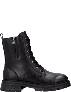 RIEKER zābaki sievietēm, Melna, Ladies mid height boots