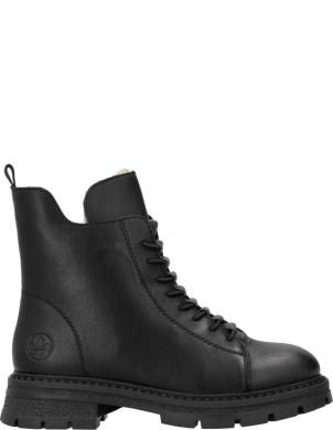 RIEKER zābaki sievietēm, Melna, Ladies mid height boots