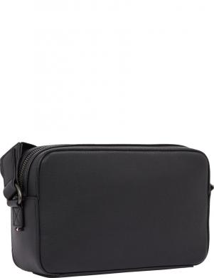 TOMMY HILFIGER plecu soma vīriešiem, Melna, Monogram reporter